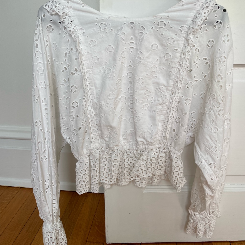 Loveshackfancy Blouse With Ruffles